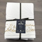 Harry Potter Pottery Barn Teen Magic Spells Sheet Set QUEEN NEW NWT RARE!