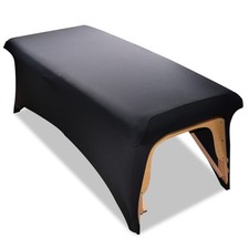 Stretchy Lash Bed Cover for Extension Bed, Protective Spa Black