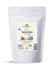 CERTIFIED ORGANIC YARROW HERB - Dried Single Ingredient Supplement Tea