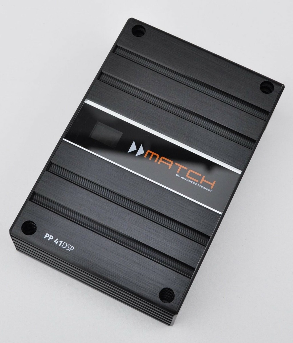 MATCH PP41DSP BMW EDITION 1.0 4-CHANNEL AMP, LHD E60 E61 E84 E87