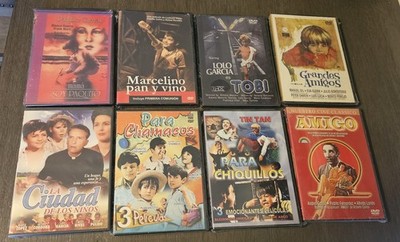 13 PELICULAS INFANTILES DE LOS 80s EN 9 DVDs SOLO PARA COLECCIONISTAS