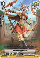 Savage Aggressor - V-BT10/066EN - C - Near Mint