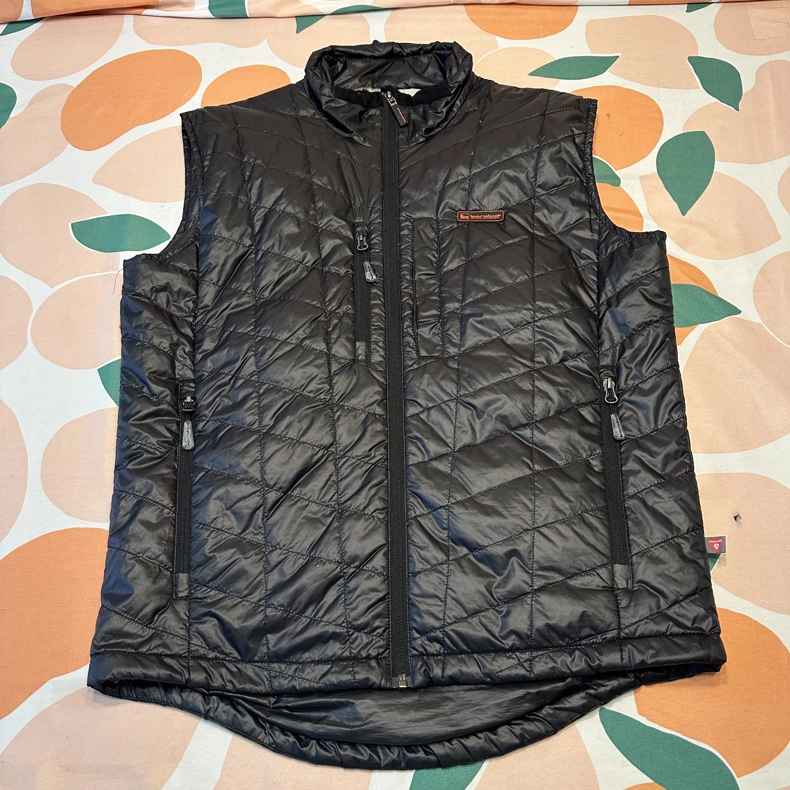 Banded Gear Insulated Liner Vest Men's Large Black Quilted Primaloft Packable