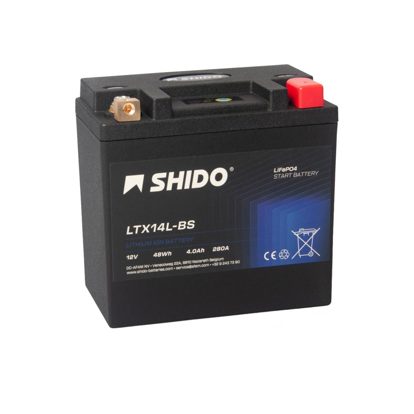 Battery for ROYAL ENFIELD 650 Interceptor 2018-2020 SHIDO