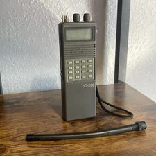 Sportys JD-200 HandHeld Air Band Transceiver Radio UNTESTED ASIS Parts Or Repair