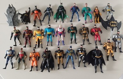 Batman Batgirl Robin Joker Action Figuren XXL Konvolut, Kenner & andere, 90er