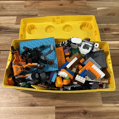 #ad #ad LEGO 4 LB Bulk Lot Official Mixed parts pieces plates amp; clean bricks $27.99