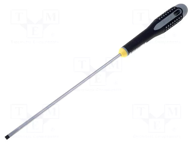 Bahco Versilbert Ergo Schraubendreher Für Schlitzschrauben, Gerade, Mit 3-Komponenten-Griff 0,8 Mm X 4 Mm X 175 Mm - Bild 2