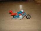 1970's Hot Wheels Redline Era Motorcycle Rrrumblers High Trailer Red W/Blue #5