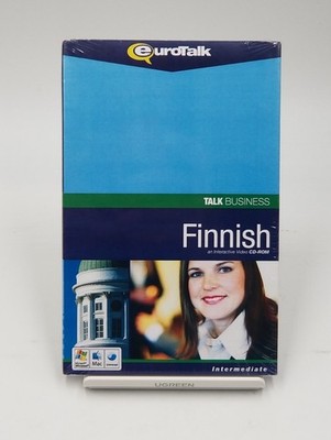 EuroTalk: Talk Business Finnish Interactive Video CD-ROM New & Sealed Ships Free