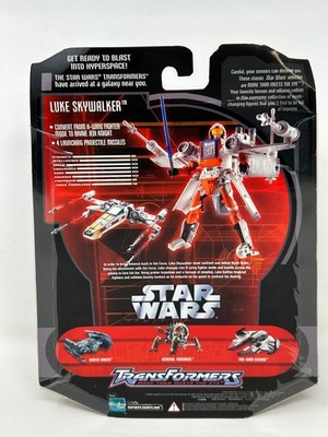 Hasbro Star Wars Transformers: Luke Skywalker & X Wing Fighter
