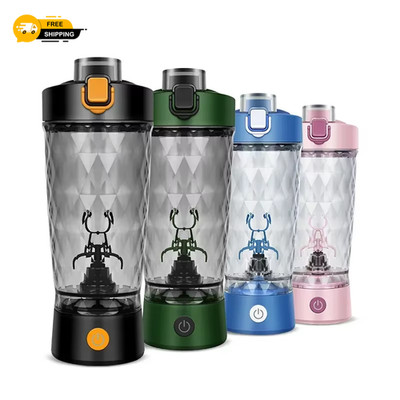 650 ml Elektrisches Proteinpulver Mixbecher Automatischer Shaker Flasche Mixer Shake Bot
