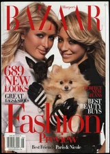 JUNE 2007 HARPER'S BAZAAR MAGAZINE, PARIS HILTON & NICOLE RICHIE, SUMMER FASHION