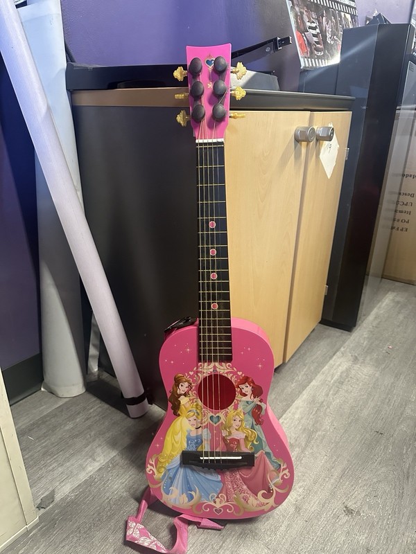 Walt Disney Princess Pink First Act Acoustic Guitar