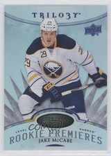 2014 Trilogy Level 1 Rookie Premieres Radiant Blue 308/499 Jake McCabe #128 xp6