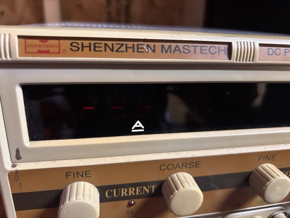 Mastech Variable Linear DC Regulated Power Supply 30V 10A HY3010D Works - Image 3 of 3