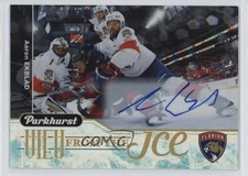2018-19 Upper Deck Parkhurst View from the Ice Aaron Ekblad #VI-16 Auto f0l