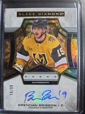 2024-25 Upper Deck Black Diamond - Rookies Brendan Brisson #BDB-BB Autographs...