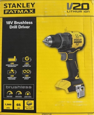 STANLEY FATMAX V20 Akku-Bohrschrauber 18V bürstenlos SFMCD714B-XJ ohne Akku