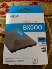 Crucial 240GB 500GB SATA Internal SSD BX500 3D NAND 2.5-Inch