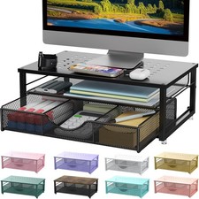 gianotter Computer Monitor Stand Riser, Desk Organizers and Accessories with ...