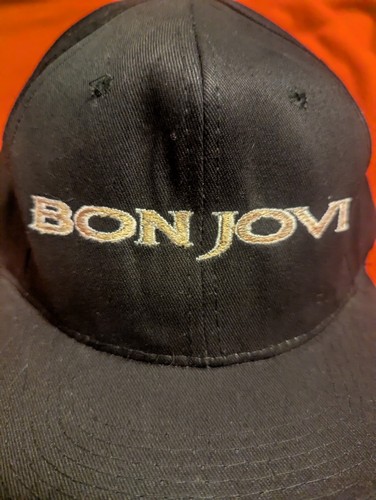 Vintage 90s Bon Jovi Keep the Faith Brockum 1993 Snapback Hat Concert Band Cap  - Picture 11 of 11
