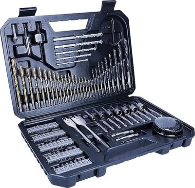 Bosch 103tlg. Bohrer- und Bit Set V-Line Titanium Box (für Holz, Stein & Metall)