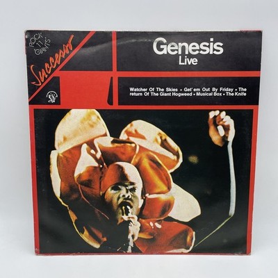 GENESIS - Genesis Live - LP Vinyl 1973 Charisma Italy 9279 530 Prog Rock Vinyl