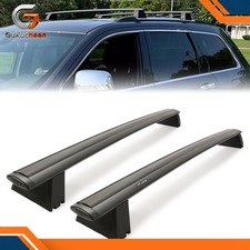 Roof Rack Cross Bar Luggage Carrier For Jeep Grand Cherokee 11-22 W Side Rails
