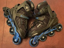 Schwinn Roller BladeSize 8-9.5 ABEC 7 black blue mens inline 76mm Rollerblades