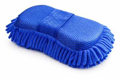 MIKROFASER CHENILLE AUTOWÄSCHE SCHWAMM AUTOPFLEGE BÜRSTE PAD REINIGUNGSWERKZEUGE UK LAGER