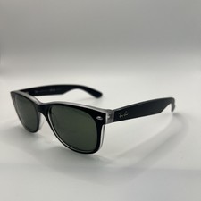 Ray Ban NEW WAYFARER RB2132 6052/58 55-18 Black Clear Frames Only