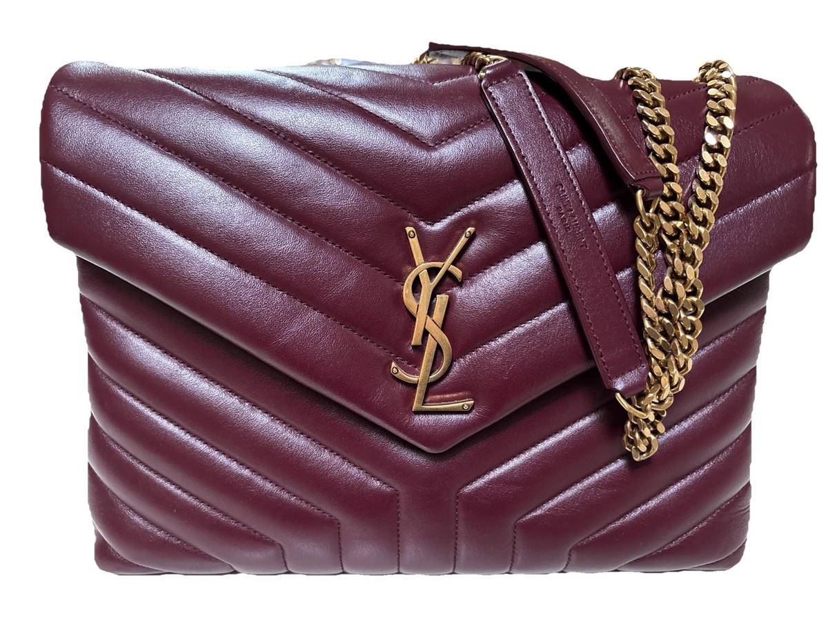 Saint Laurent YSL Loulou large Quilted Leather Shoulder Bag 