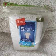 Hanes Boy Tank 5-Pack EcoSmart Undershirt Underwear Breathable Lightweight XL