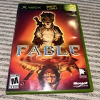 Fable (Microsoft Original Xbox, 2004) Complete CIB With Manual