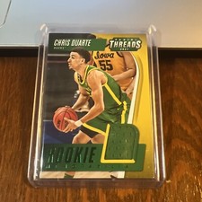 Chris Duarte 2021-22 Chronicles Draft Picks Threads Memorabilia Green Rookie RC