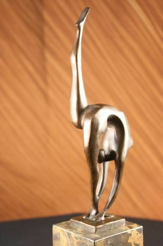 Bronze Ballet Dancer Classical Dance Sculptures Hand Made by Lost Wax Figurine - Picture 11 of 12