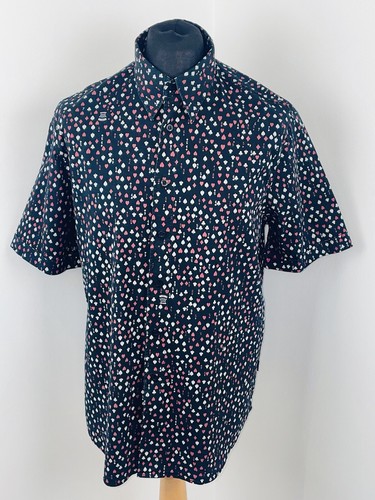 Vintage Moschino PLAYING CARDS SYMBOLS Print Shirt Size Extra Extra Large XL - Picture 6 of 9