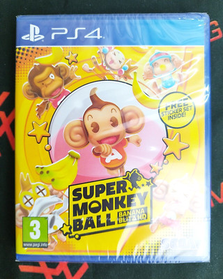 Super Monkey Ball: Banana Blitz HD PS4 PlayStation 4 Kinder Videospiel (NEU)