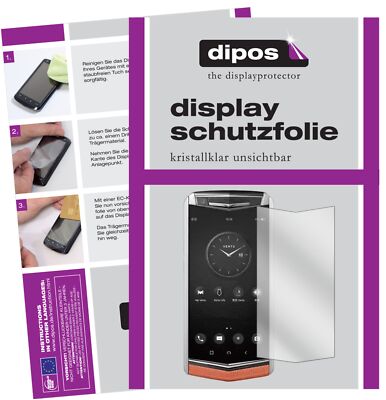2x Schutzfolie für Vertu Aster P klar Displayschutzfolie Folie Display Schutz