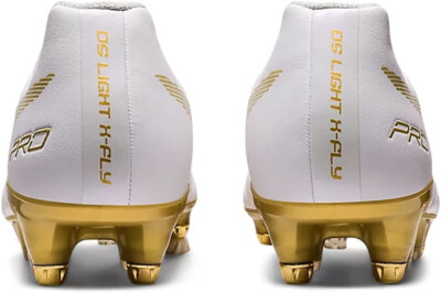 ASICS Football Shoes DS LIGHT X-FLY PRO ST 1101A026 White Gold US6