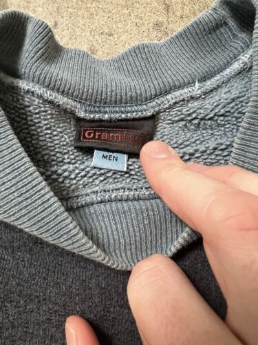 VTG Gramicci Color block Pullover Crewneck Fleece Lined Sweatshirt Sz M Rare - Picture 5 of 11