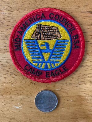 Camp Eagle Mid-America Council Boy Scouts BSA Patch Badge
