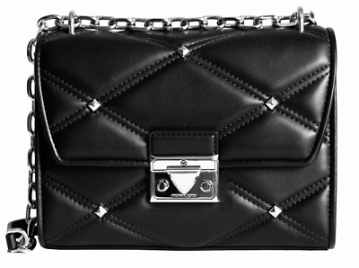 Michael Kors Umhängetasche Tasche Bag SERENA MD FLAP SHLDR schwarz neu