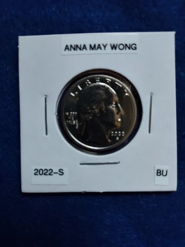 2022-S American Women Quarters Anna May Wong Proof — photo from the most recent tracked eBay sale