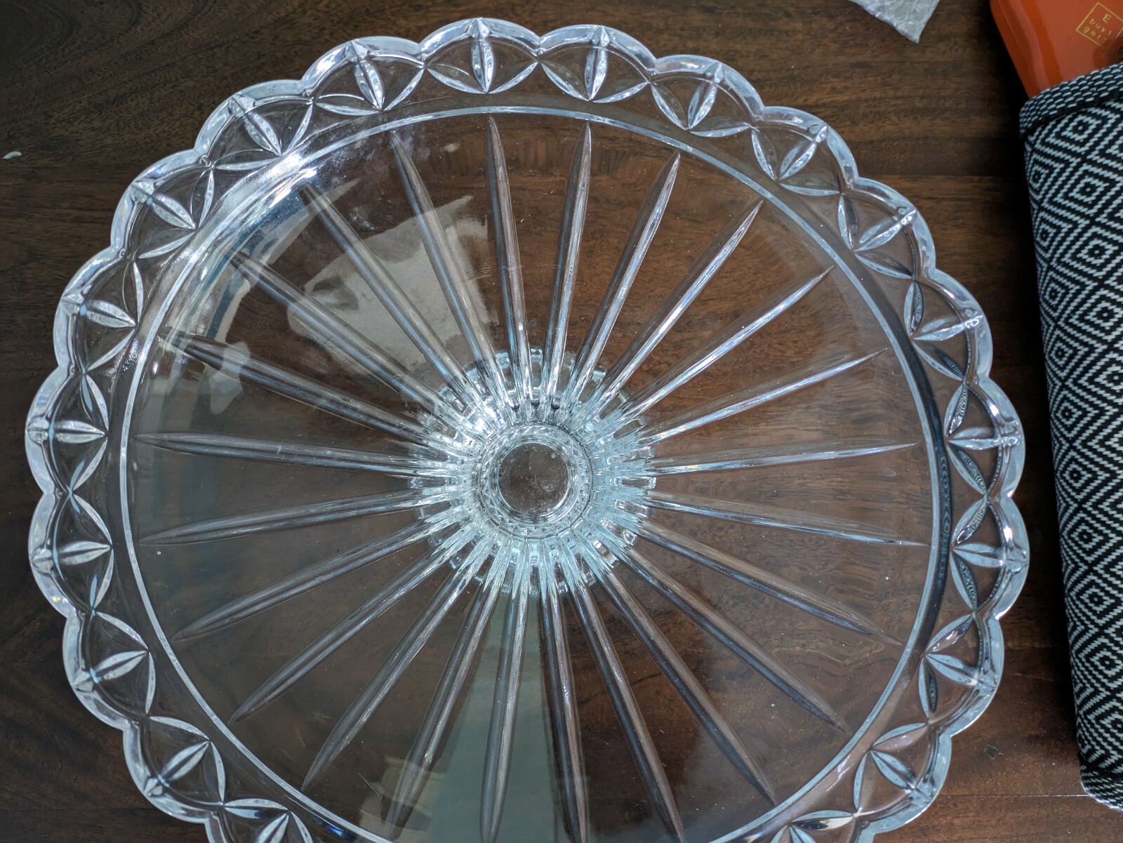 Pedestal Crystal Compote "OLYMPIA" by Shannon Crystal a division of Godinger