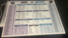 NFL w Monachium NY Giants v Carolina Panthers skład 10.11.2024