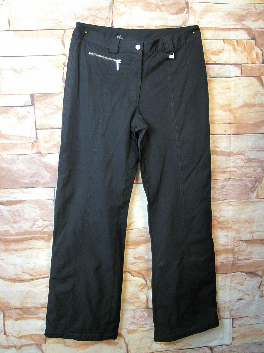 Women's NILS Sportswear Black Ski Snow Pants -Size 6 (31 inseam