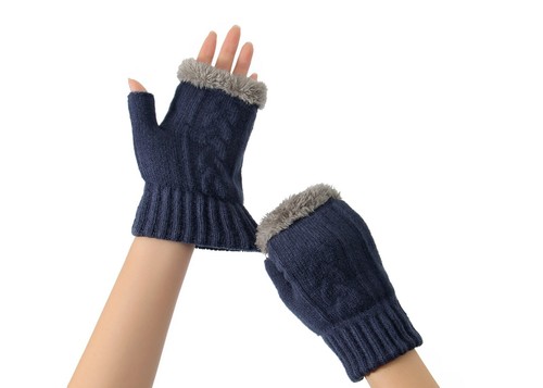 TARRAMARRA® Winter Gloves Fingerless Double-layer Warm Gloves - Picture 25 of 38