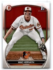 2023 Bowman 1st Mac Horvath #BD-90 Orioles